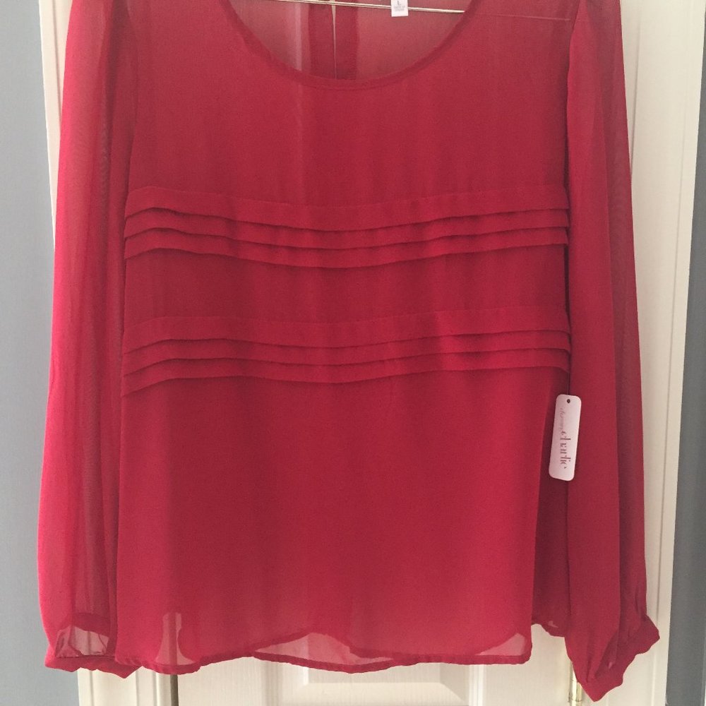 Red Blouse